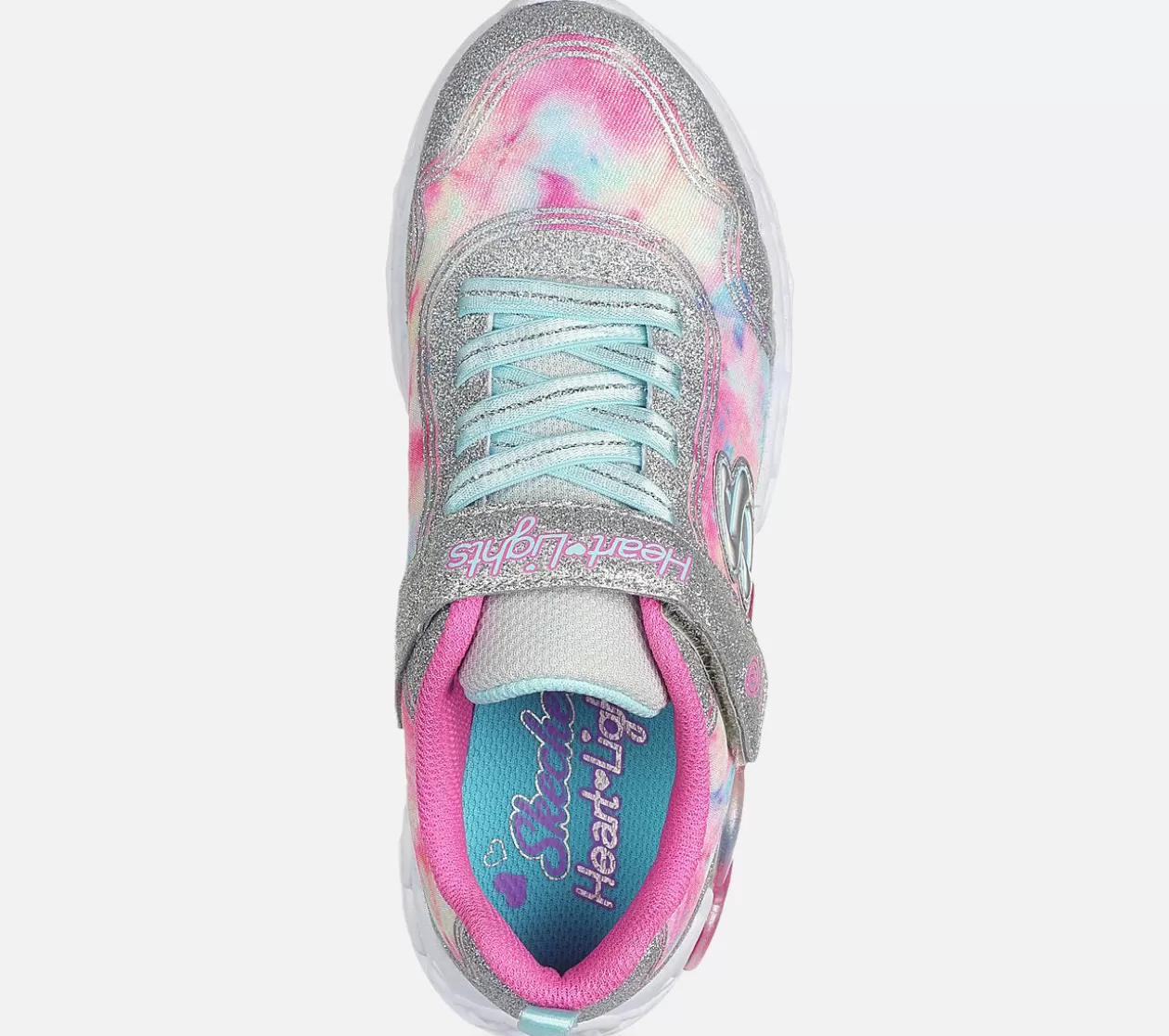 Børn SKECHERS Infinite Heart Lights - Color Lovin