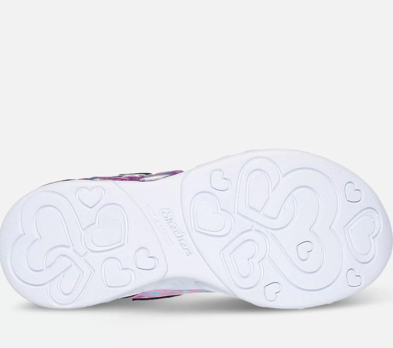 Børn SKECHERS Infinite Heart Lights - Color Lovin