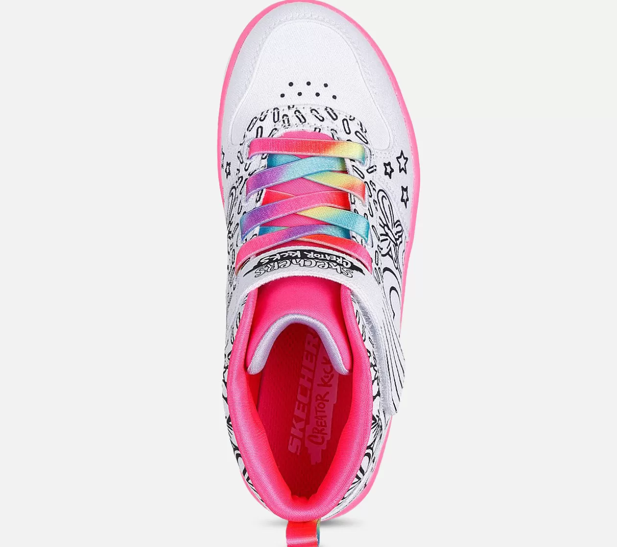Børn SKECHERS Sport Court 92 - Color Me Kicks